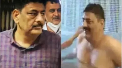 Photo of लेडी कांस्टेबल के साथ RPS 50 वीडियो पुष्कर के रिसॉर्ट में बच्चे का बर्थ-डे मनाने गए थे