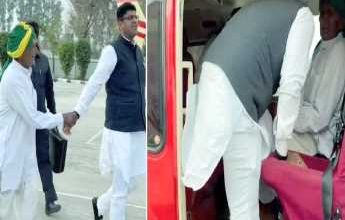 Photo of हरियाणा के डिप्‍टी सीएम का अनोखा अंदाज ताई के बाद अब ताऊ को घुमाया हेलीकाप्‍टर में
