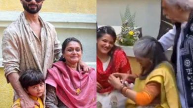Photo of शाहिद कपूर की बहन सनाह की शादी की नसीरुद्दीन शाह ने निभाई खास रस्म