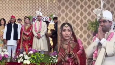 Photo of समाजवादी पार्टी के अध्यक्ष अखिलेश यादव के चचेरे भाई आर्यन यादव का विवाह संपन्न हुआ